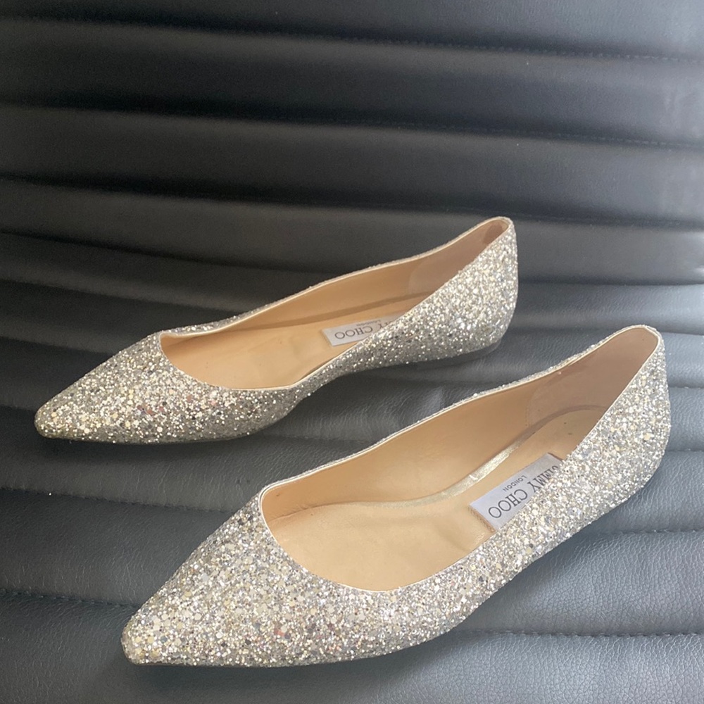 Jimmy Choo Romy Flats Bridal